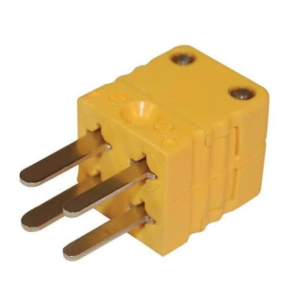 Digi-Sense Dual Thermocouple Connector, Mini, Male, 18527-74 - main